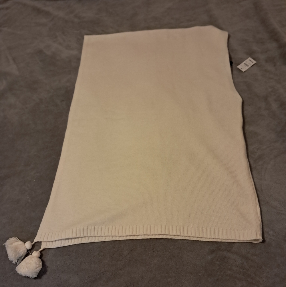 Ann Taylor Womens Cashmere Womens One Size Poncho Wool-cashmere-nylon Blend